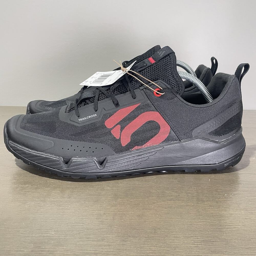 Adidas Mens 11.5 Shoes NEW Five Ten Trailcross LT Black Mountain Biking IH0809